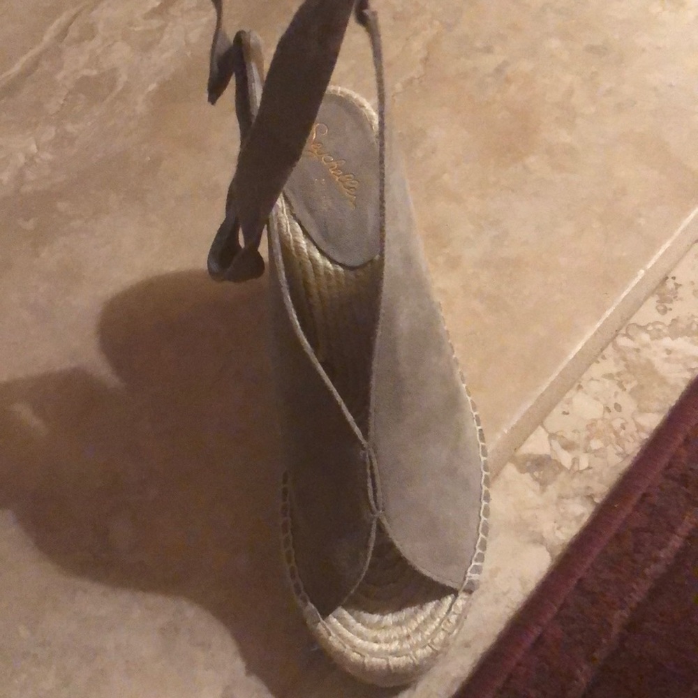 Suede Wedges